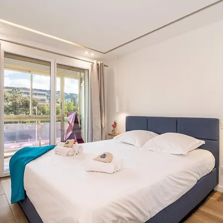 Heart Of Contemporary 2br Garden View Palais & Croisette 5 Mn By Olam Appartement
